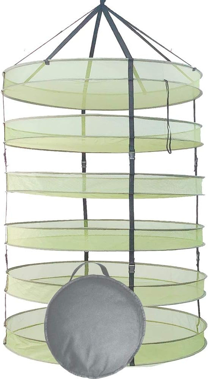 Herb Drying Rack 3 Ft Hanging Dry Net 36 Inch for Curing Hydroponic Herb Vegetable Fruit Flower