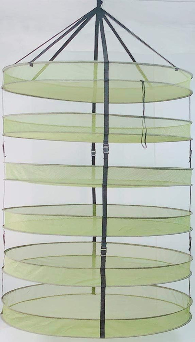 Herb Drying Rack 3 Ft Hanging Dry Net 36 Inch for Curing Hydroponic Herb Vegetable Fruit Flower